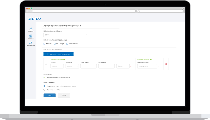 Advanced Workflow configuration